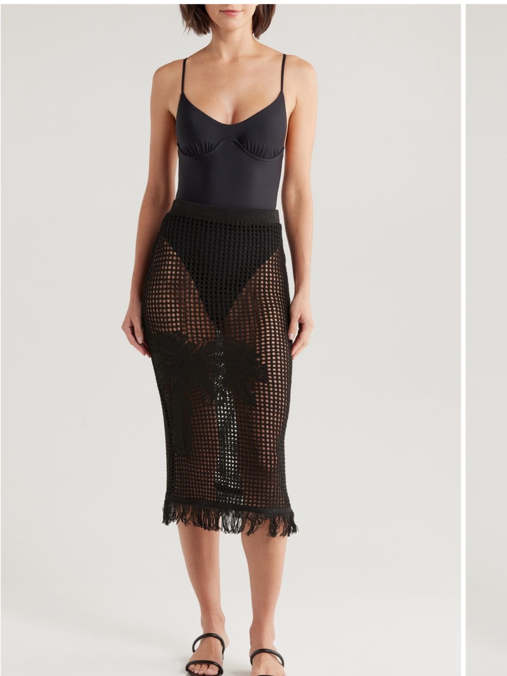 Maaji Ginger Garden Tano Sheer Cover-Up Skirt